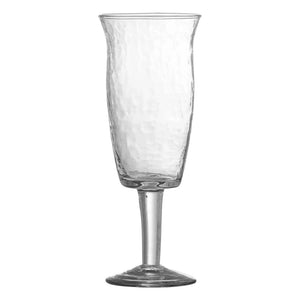 Bloomingville - Recycled Glass Asha Wine Glasses - Set of 4 | Transparent