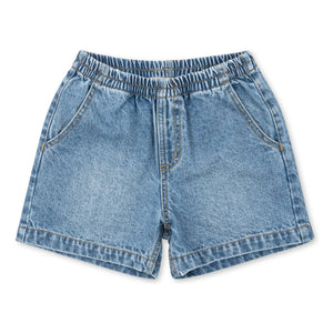 Konges Sløjd - Magot Organic Cotton Denim Shorts | Blue