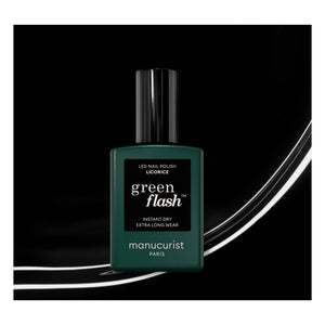Manucurist - Green Flash Semi-Permanent Nail Polish - 15 ml | Licorice