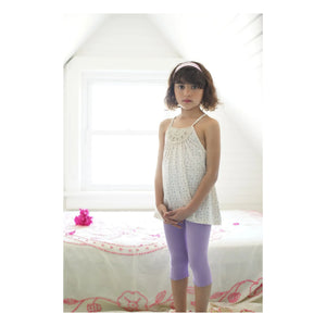 Soor Ploom - Organic Cotton Capri Leggings | Lilac