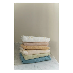 Soft Spot - Organic Cotton Swaddle Cloth | River
