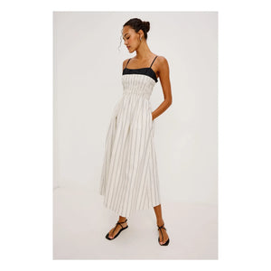Rails - Primrose Striped Dress | White