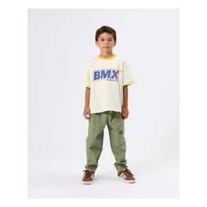Goldie + Ace - Oversized BMX T-Shirt | Cream