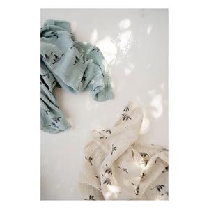 Rose in April - Bianca Goose Swaddle | Sand