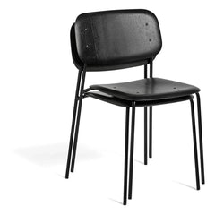 Hay - Soft-Edge Wooden Chair | Black