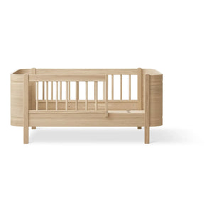 Oliver Furniture - Wood Mini+ Cot and Junior Kit | Oak