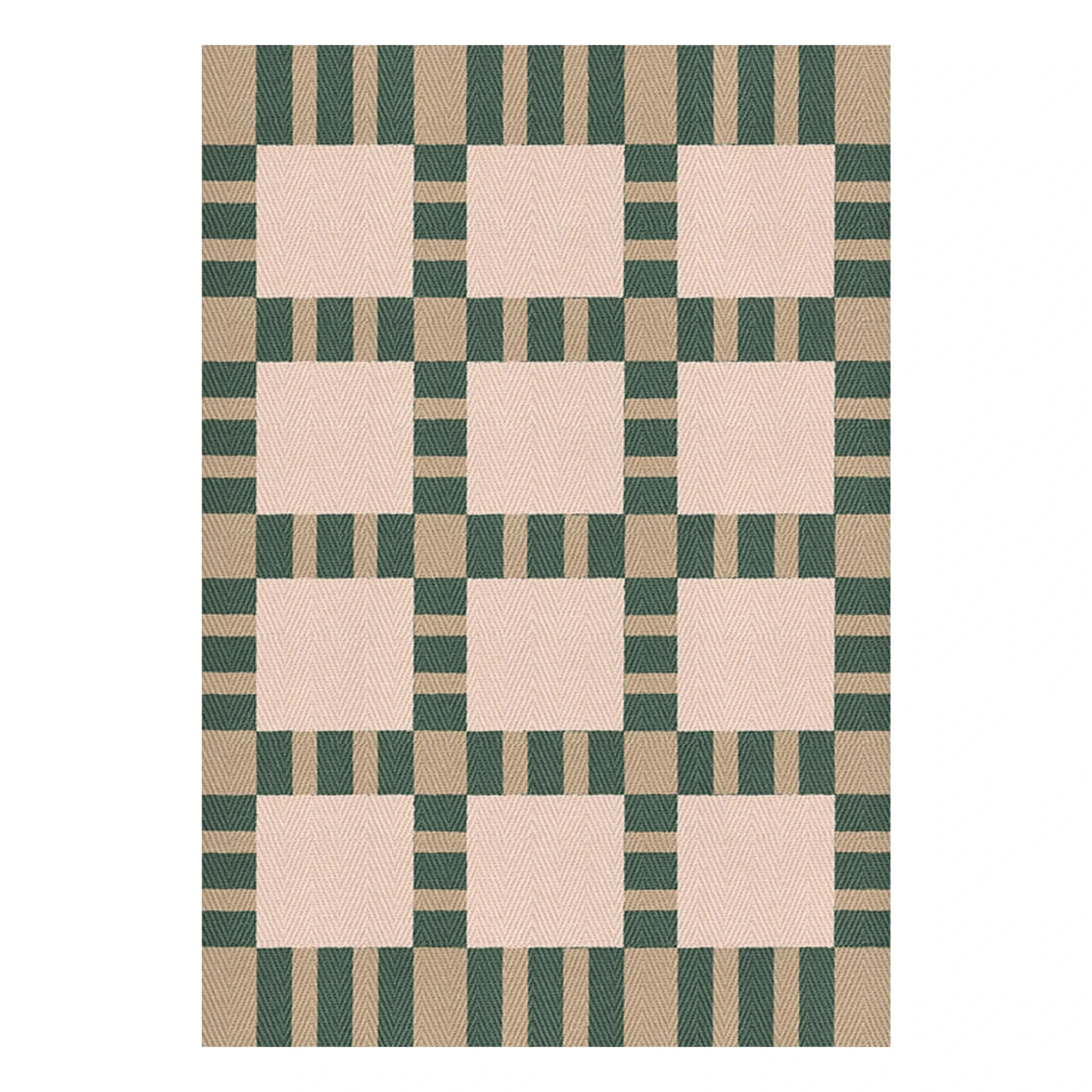 Layered - Late Breakfast Jute Rug, Evelina Kroon | Green