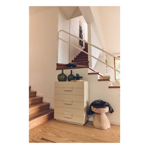 HKliving - Wide 4-drawer dresser | Cream