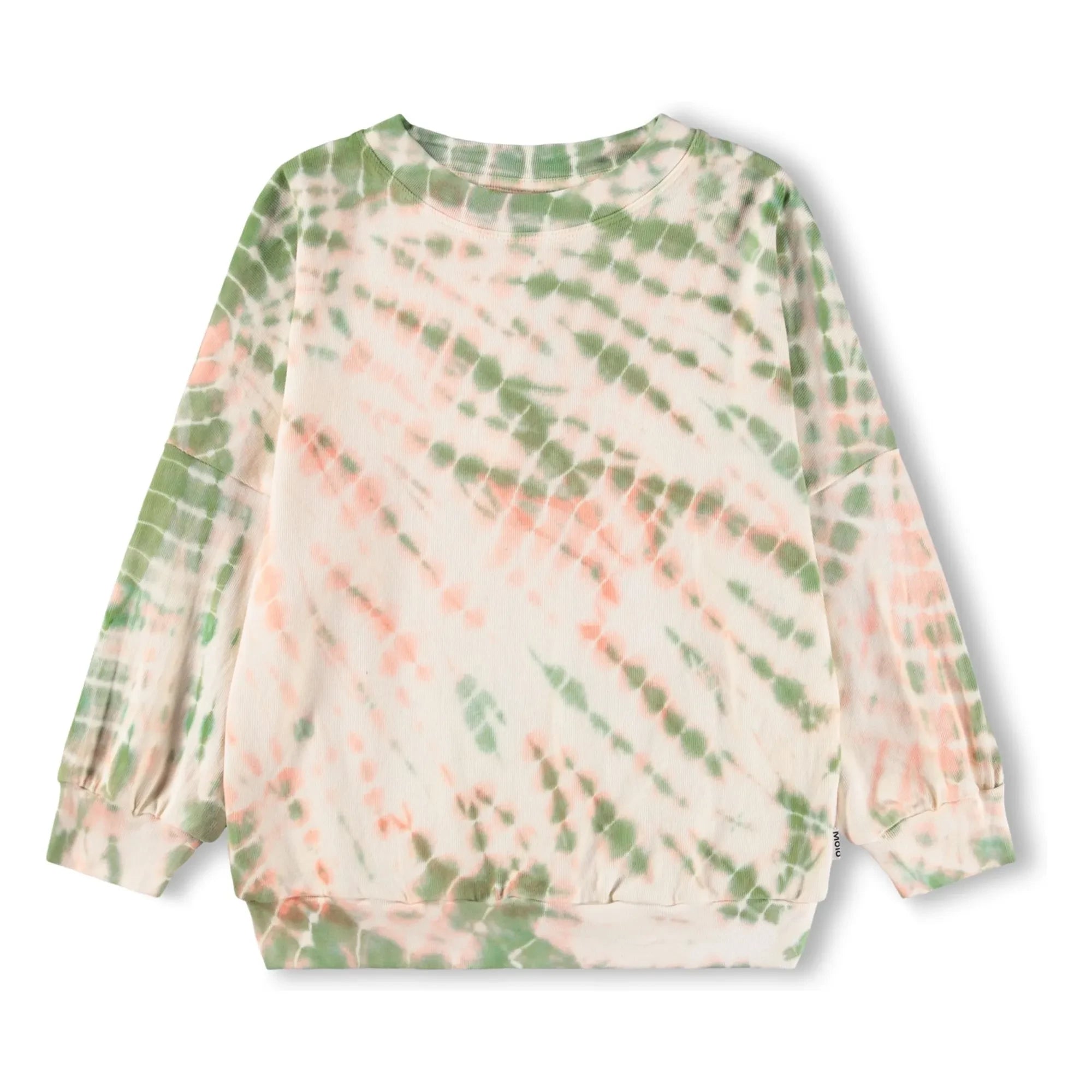 Molo - Marika Tie and Dye Organic Cotton Sweatshirt | Light Pink