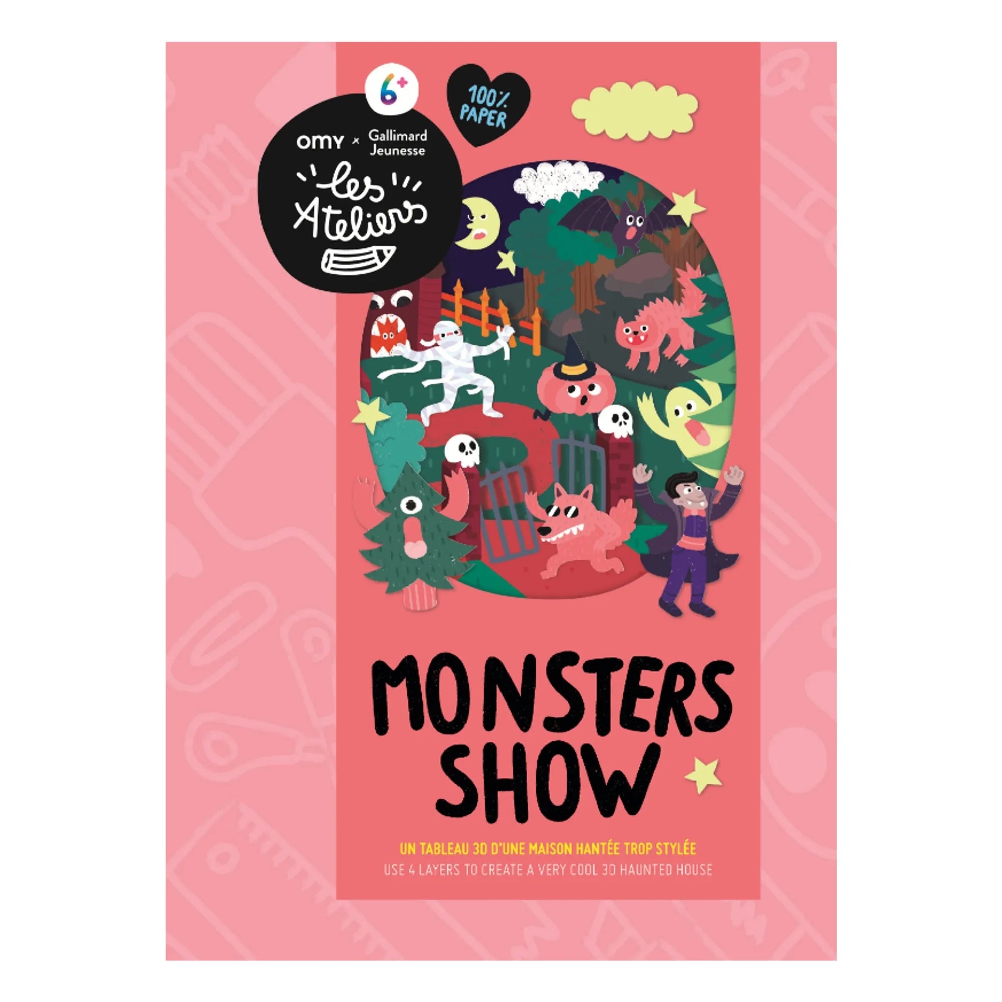 Omy x Gallimard Jeunesse - Create a Monster Show with 3D Coloring