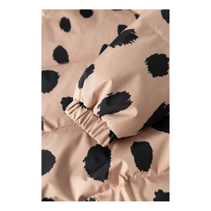 Liewood - Adelina Leopard Print Puffer Jacket Made From Recycled Fibers | Light Pink