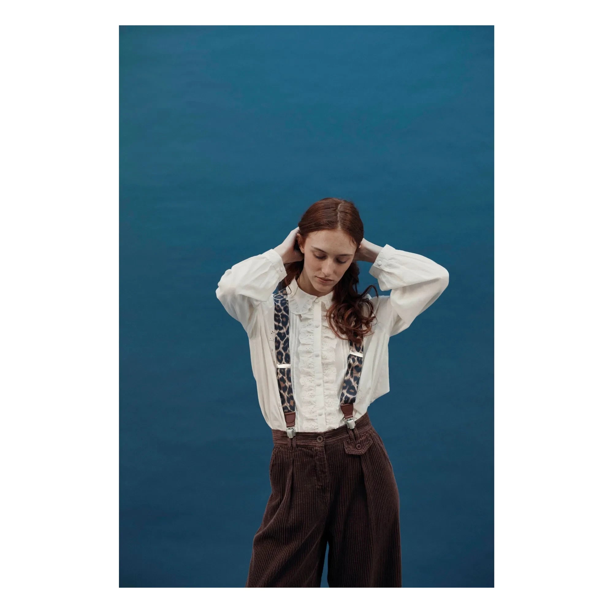 Emile et Ida - Charline Embroidered Blouse | Cream