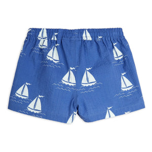 Mini Rodini - Short Bateaux Organic Cotton | Blue