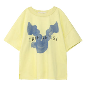 True Artist - T-shirt No.1 Bird Organic Cotton | Yellow