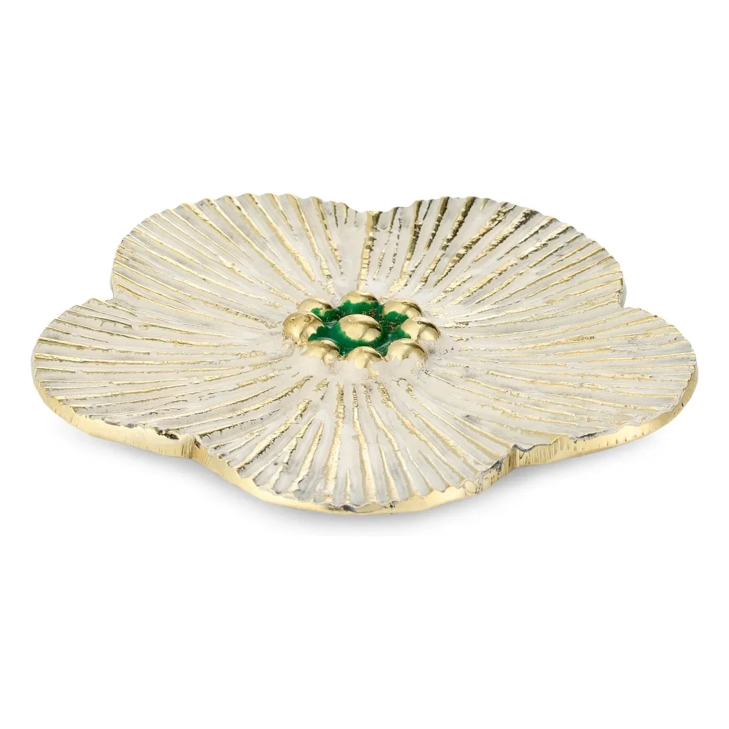 Doing Goods - Faye Flower Plate | Yellow