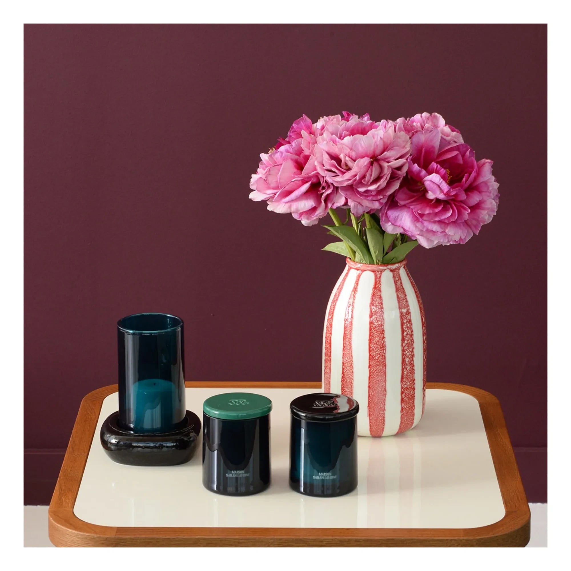 Maison Sarah Lavoine - Stella Amber Black Candle | Black