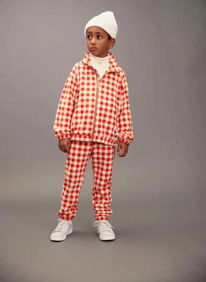Mini Rodini - Jogger Gingham | Red