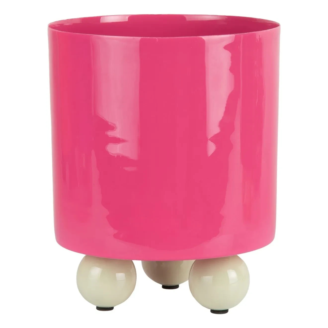 Present Time - Double Funky Planter | Pink