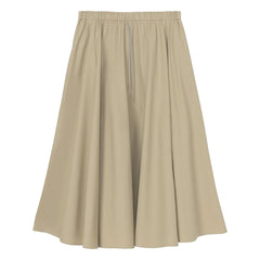 Cordera - Cotton Skirt | Camel