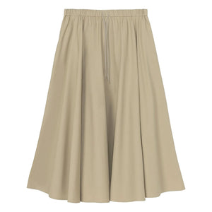 Cordera - Cotton Skirt | Camel