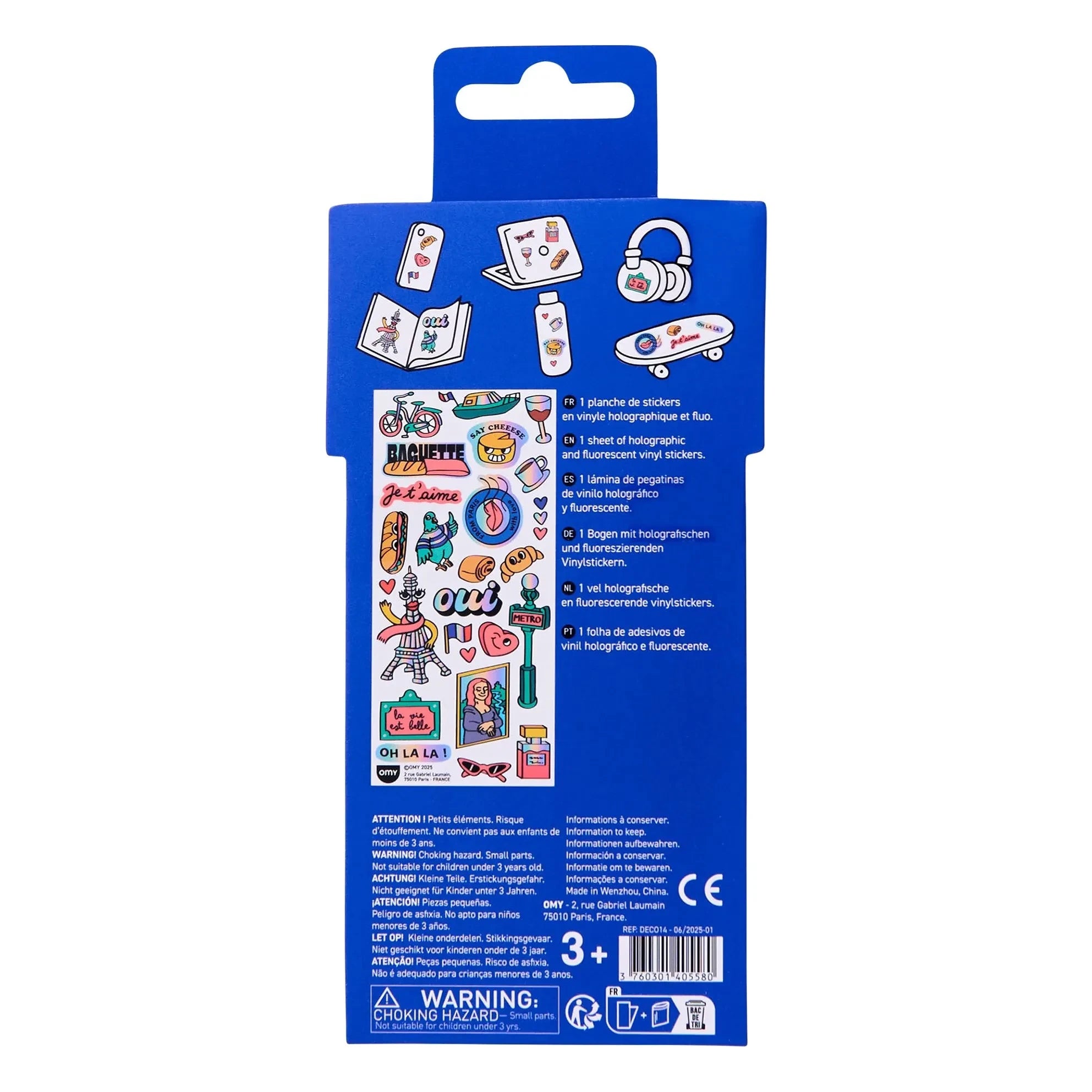 Omy - Iconic Paris Stickers