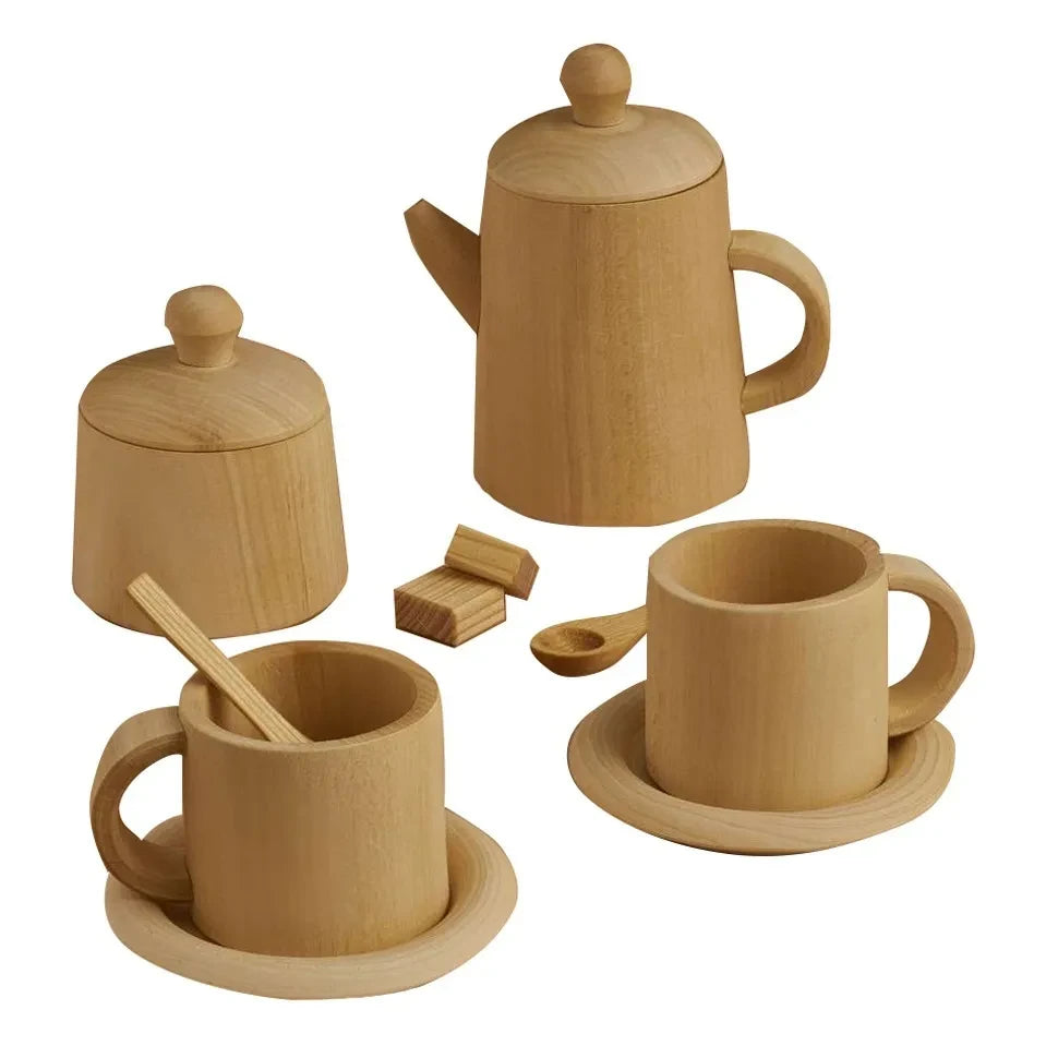 Raduga Grez - Wooden Toy Tea Set