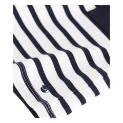 Petit Bateau - Organic Cotton Birthday Dress | Navy Blue