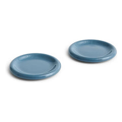 Hay - Clay Plates - Set of 2 | Blue