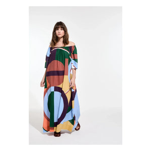 Mapoésie - Palao Poesie Cotton Dress | Coral