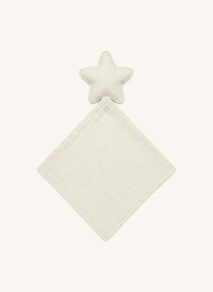 Editions Aimable - Daphne Star Soft Toy | Ivory Gauze Fabric