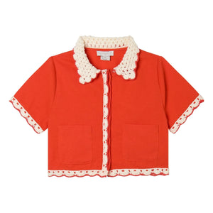 Stella McCartney Kids - Embroidered Shirt | Red