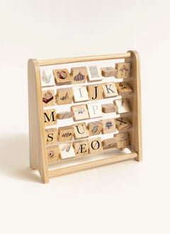 Konges Sløjd - FSC Certified Wooden Alphabet Abacus