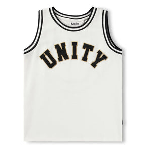 Molo - Real Unity Organic Cotton Tank Top | White