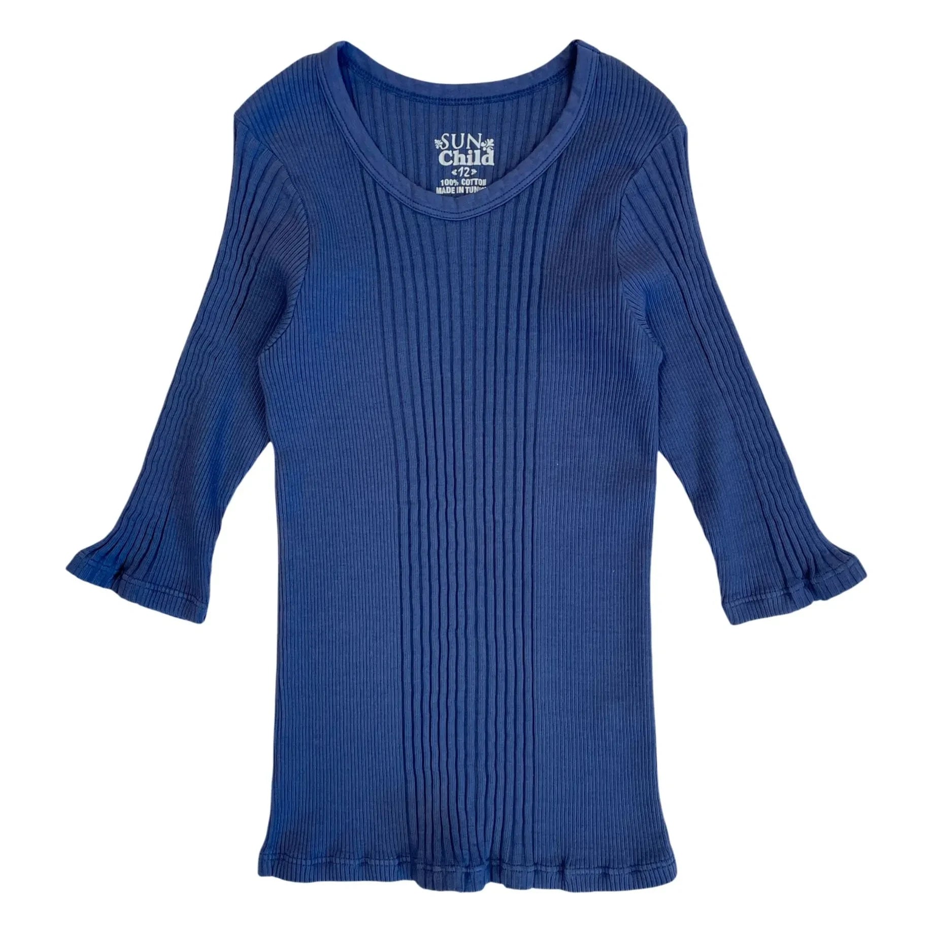 Sunchild - Puebla 3/4 Sleeve T-Shirt | Navy Blue