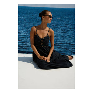 Rails - Ivana Cotton Poplin Dress | Black