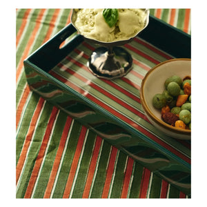 Anna + Nina - Sicilian Sunset Tablecloth | Green