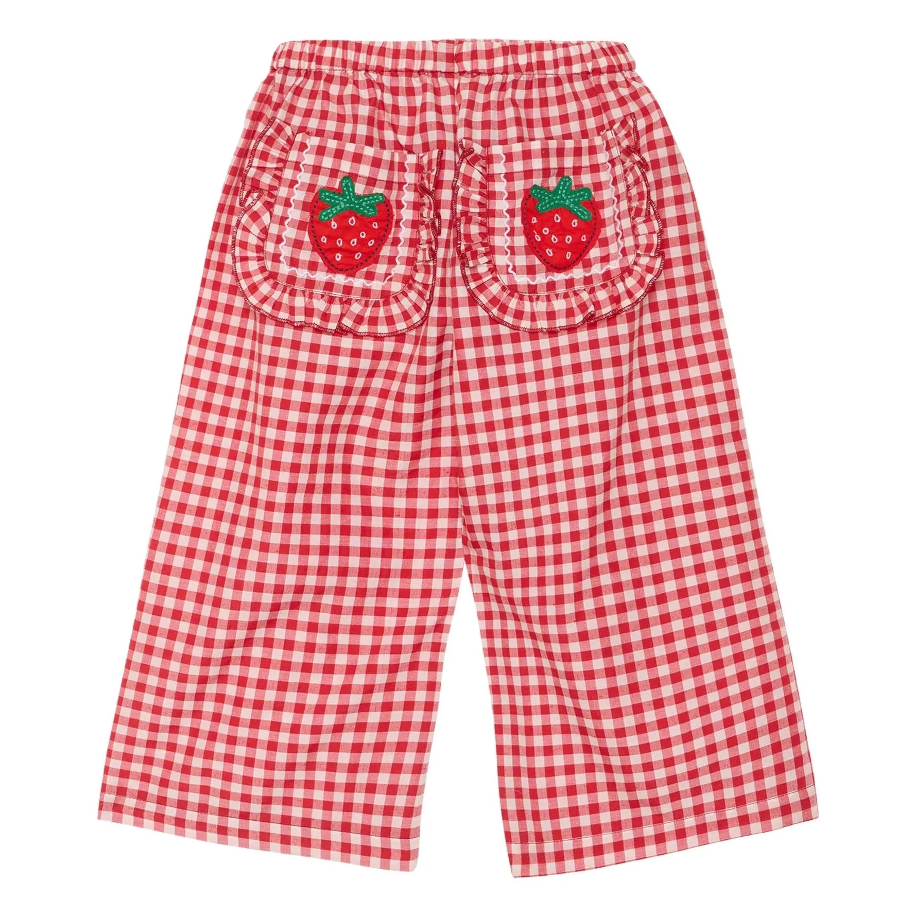 SISSEL EDELBO - Saxo Vichy Pants - Kids Collection | Red