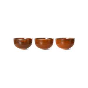 HKliving - Chef Ceramic Bowl | Terracotta