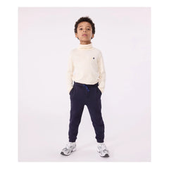 Petit Bateau - Organic Cotton Jogger Bin | Navy Blue