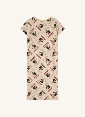 The Animals Observatory - Exclusivity Smallable Gorilla Dress | Beige