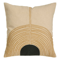 Maison Sarah Lavoine - Mirage embroidered pillow | Mustard