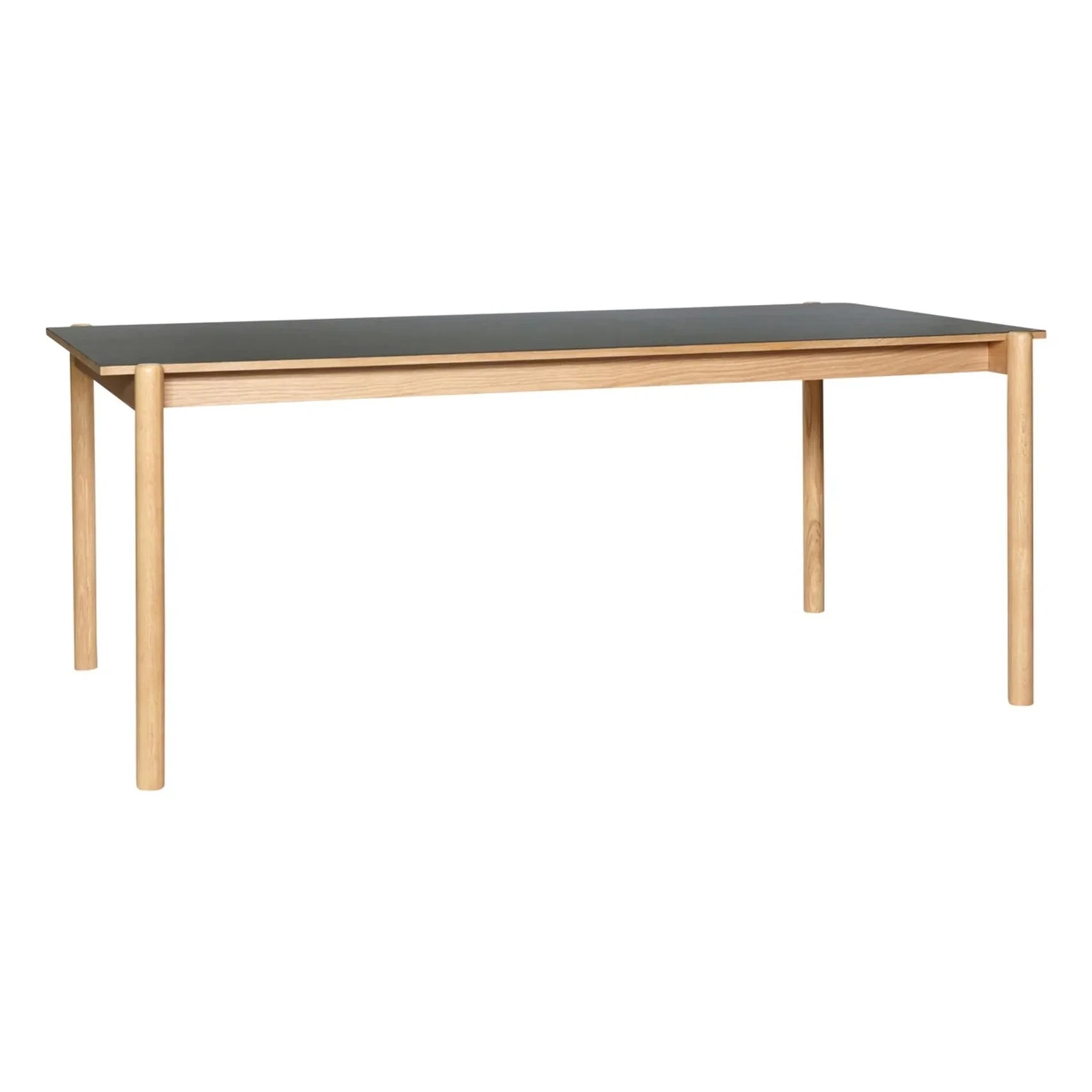 Hübsch - Oblique Oak Dining Table | Black