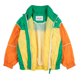 Bobo Choses - BC Colorblock Recycled Fiber Tracksuit Top | Yellow