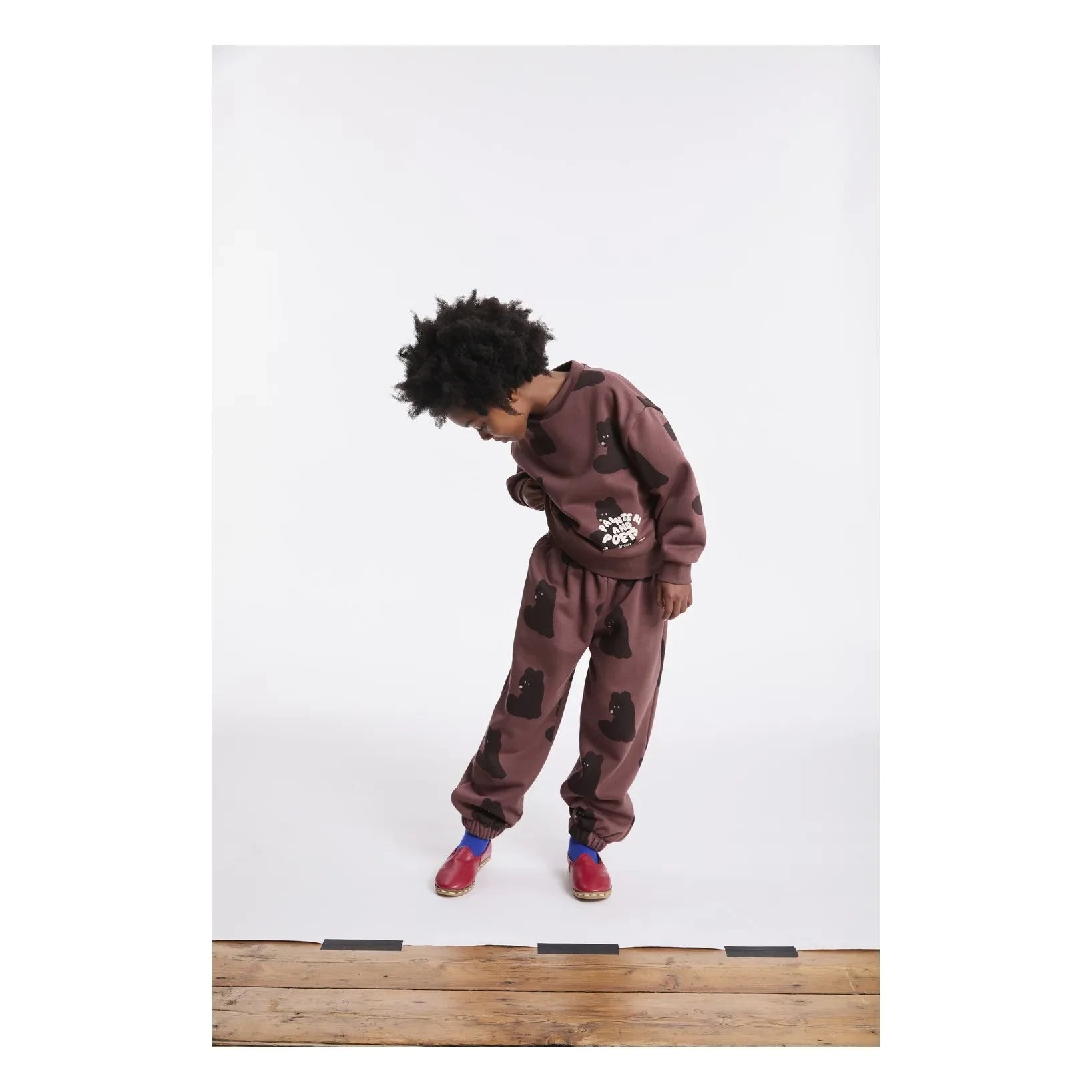 Wynken - Jogger Hearts | Brown