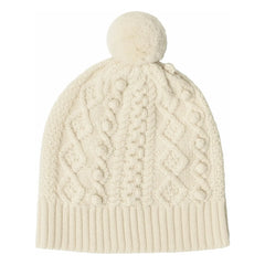 FUB - Aran Wool Beanie | Ecru