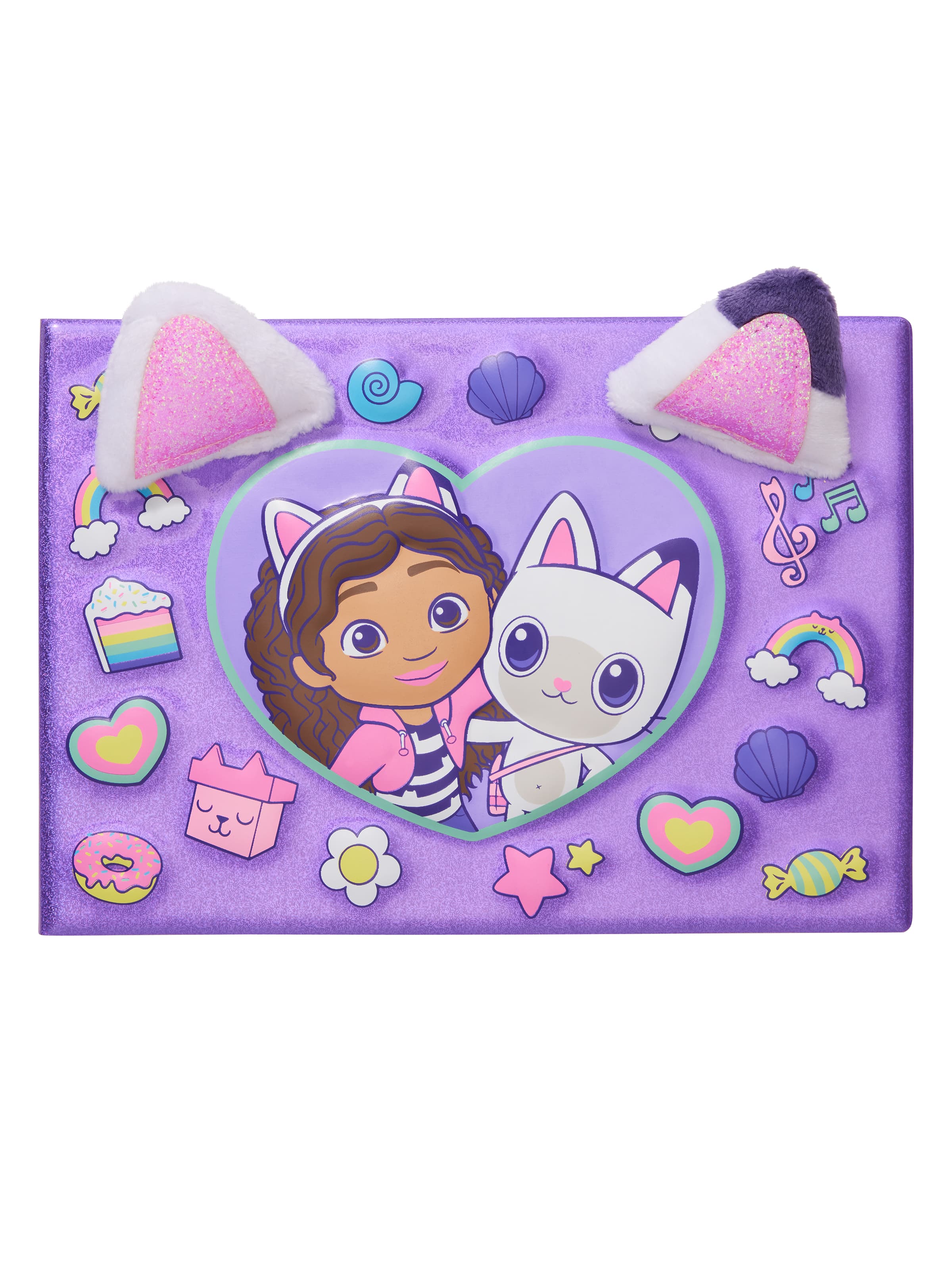 Smiggle - Gabbys Dollhouse A5 Çizgili Özel Günlük Defter-Dinossi