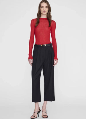Anine Bing - Tiana cotton sweatshirt | Red