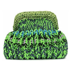 Nadia Dafri - Sis Clutch Small | Fluorescent Green