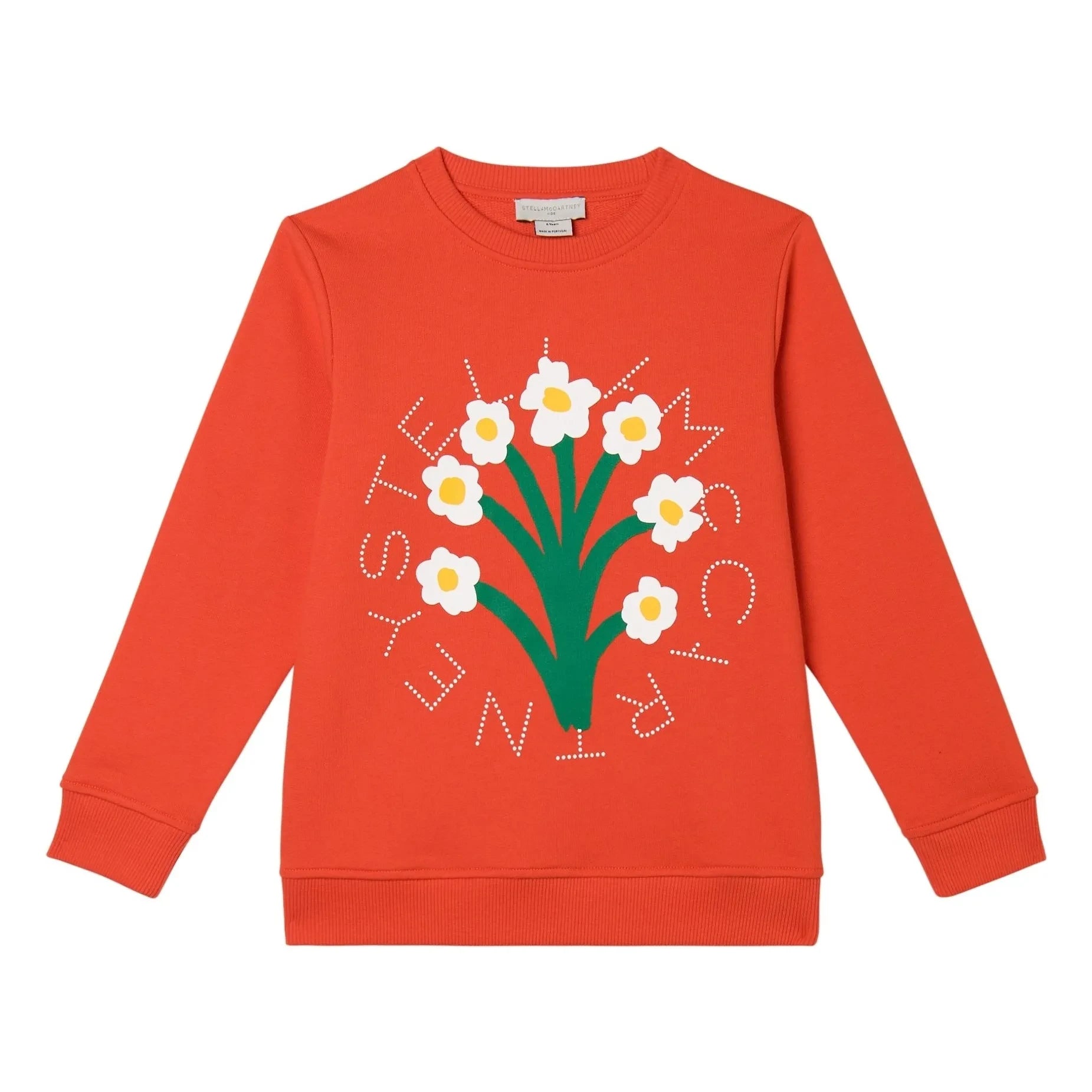 Stella McCartney Kids - Flower Bouquet Sweatshirt | Red