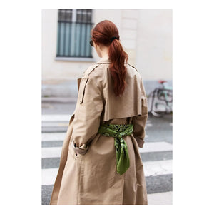Call it by your name - Large Silk Bandana | Khaki